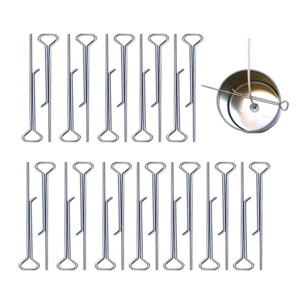 Candle Making Kit For Kids - 10 قطعة أجهزة توسيط فتيل الشموع