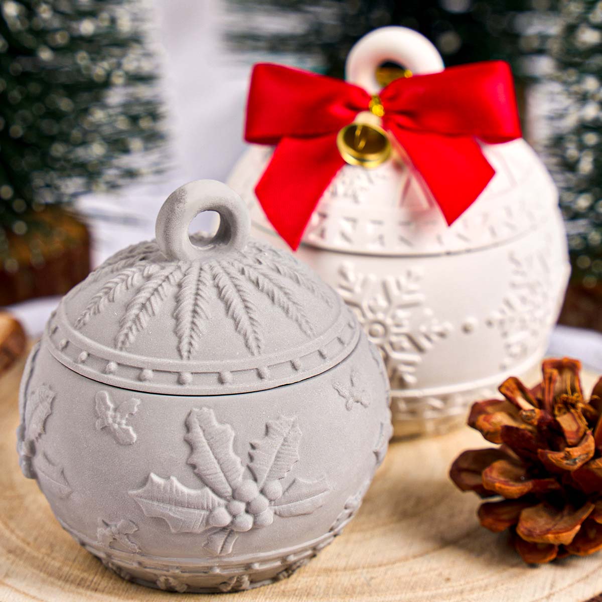 عيد الميلاد الإغاثة الثلوج الت - مراجعة Candle Making Kit Xmas وسعره