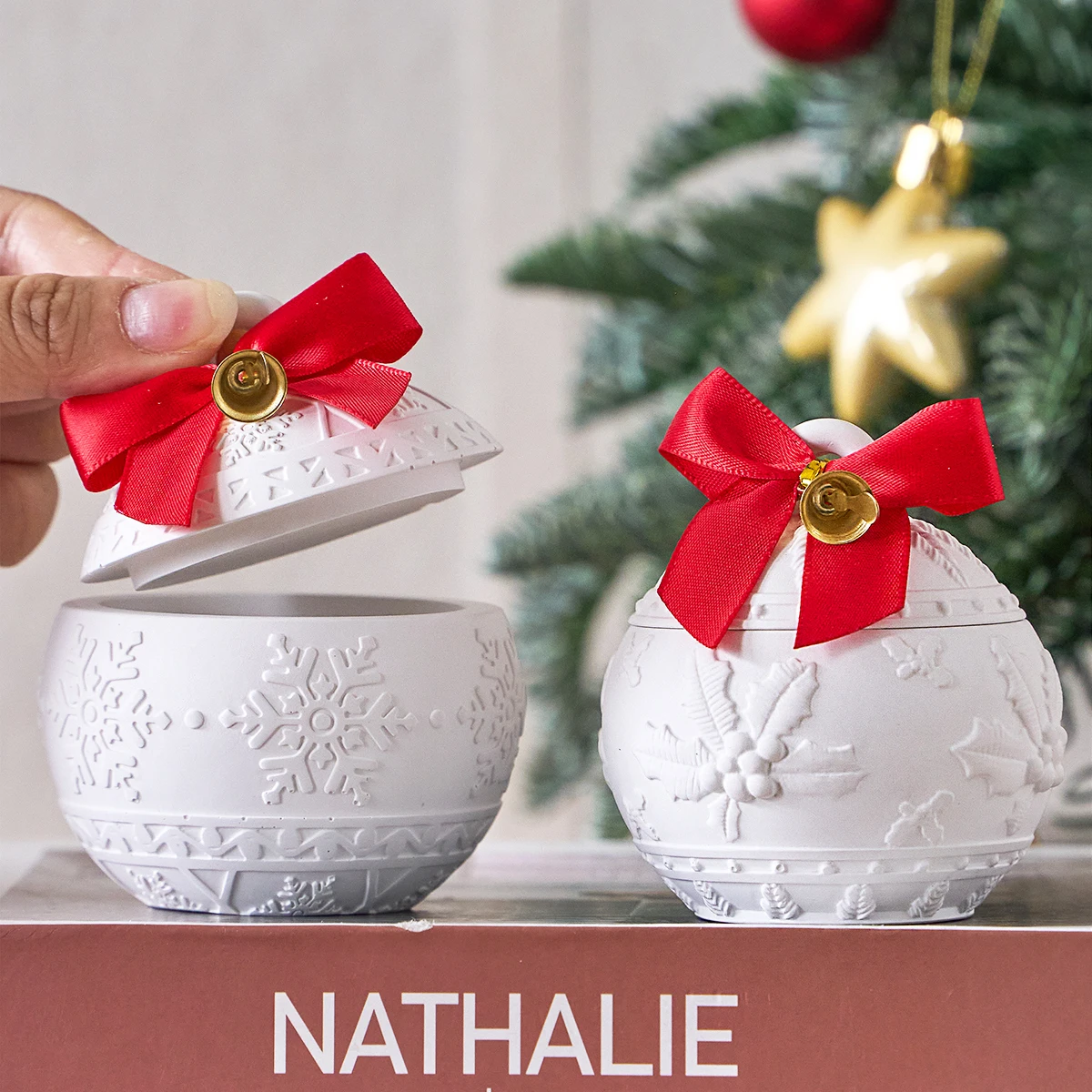 قالب سيليكون لصنع شمعة على شكل - مراجعة Candle Making Kit Xmas وسعره
