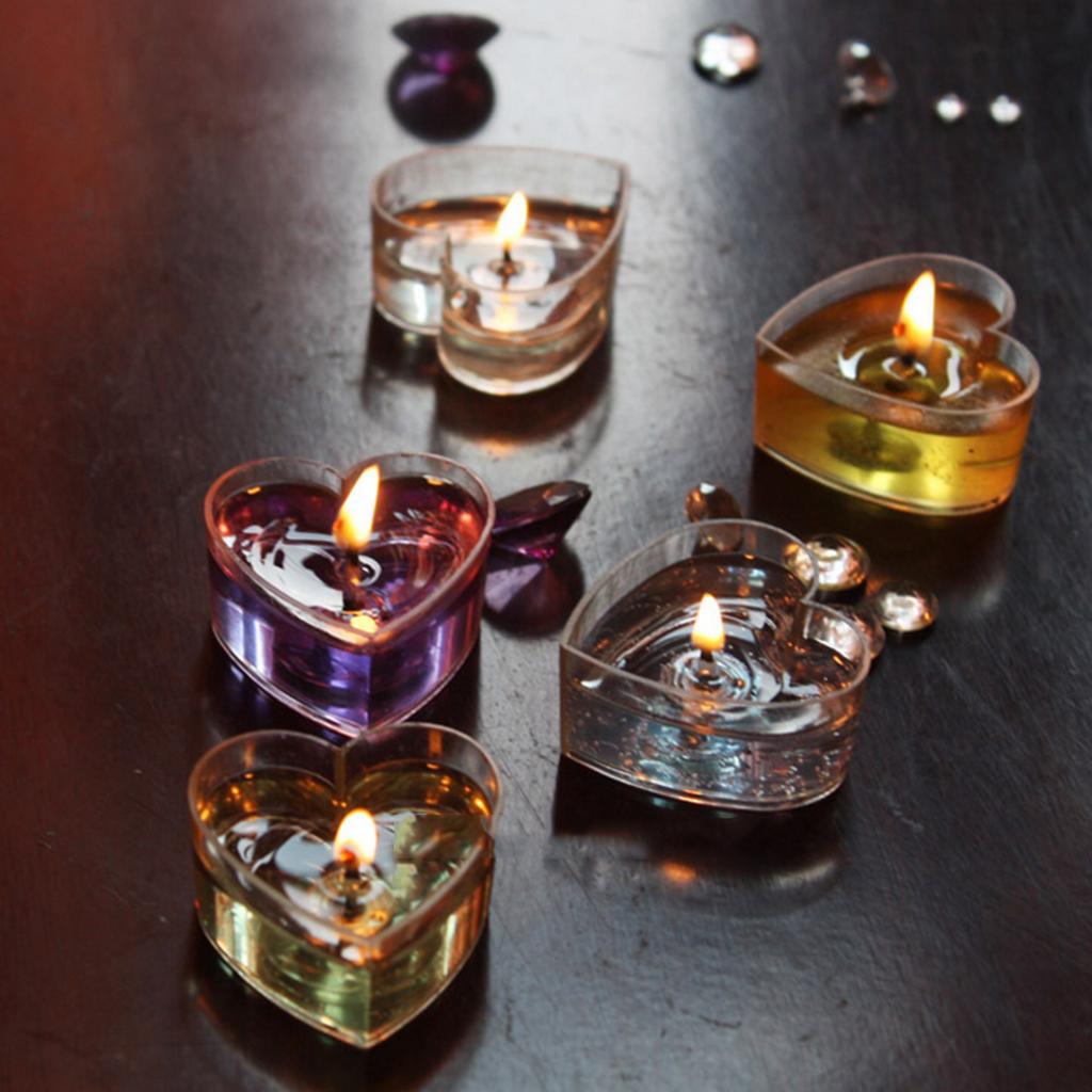 أكواب شموع شفافة على شكل قلب،  - مراجعة Candle Making Event وسعره