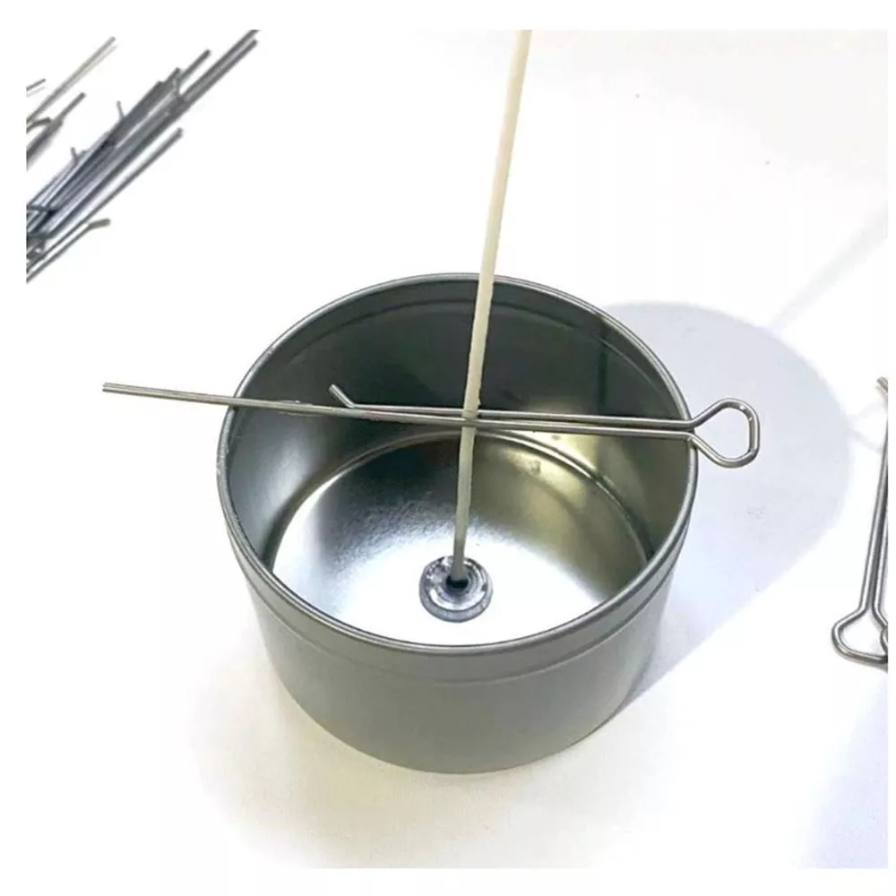 10 قطعة أجهزة توسيط فتيل الشمو - مراجعة Candle Making Kit For Kids وسعره