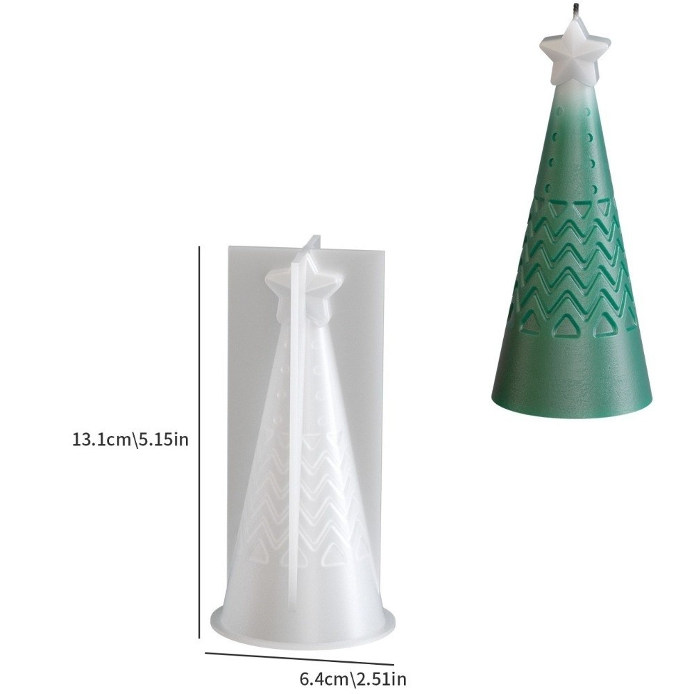 سيليكون عيد الميلاد مخروط قالب - مراجعة Candle Making Kit Xmas وسعره