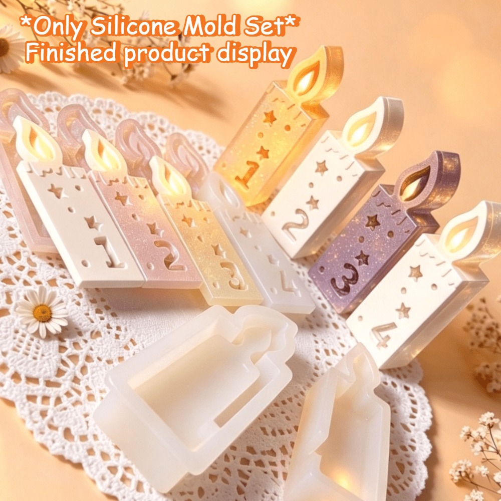 مجموعة قوالب شموع الأرقام المص - مراجعة Candle Making Kit Xmas وسعره